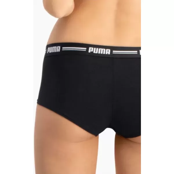  Női bugyi PUMA WOMEN MINI SHORT 2P PACK 90785303 FEKETE 