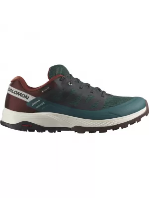 Férfi cipők SALOMON OUTRISE GORE-TEX L47142100 PONDEROSA FENYŐ / KESERŰ CSOKOLÁDÉ / VANÍLIA JÉG