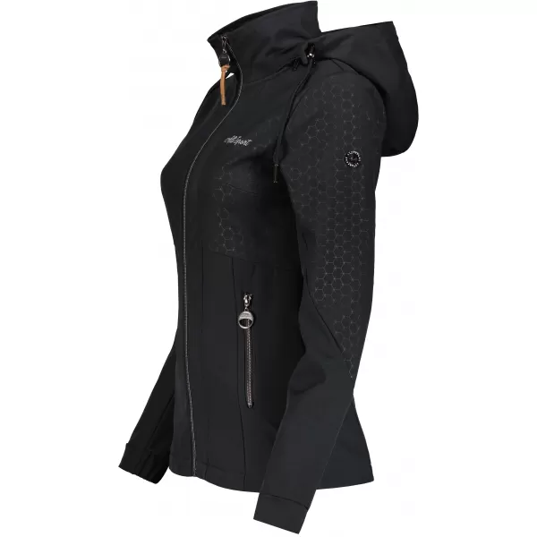  Női softshell kabát ALTISPORT ALLISON FEKETE 
