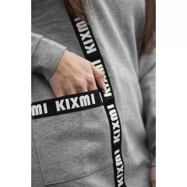  Női pulóver KIXMI PAIGE VILÁGOSSZÜRKE KIEMELÉSEK 