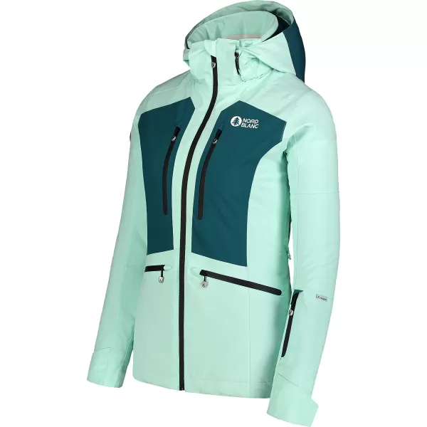  Női sídzseki NORDBLANC SNOW-SQUALL NBWJL7753 ZÖLD 