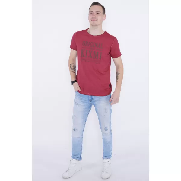  Férfi póló KIXMI PELTON BURGUNDIA 