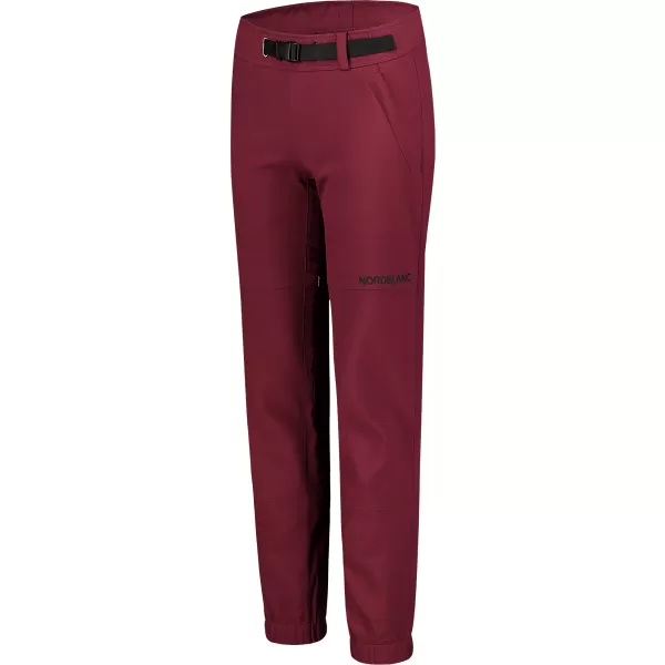  Női softshell nadrág NORDBLANC ELSA NBFPL7733 BURGUNDIA 