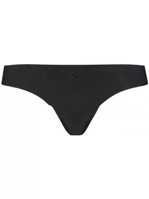 Bugyi PUMA WOMEN SEAMLESS STRING 2P PACK 93502201 FEKETE