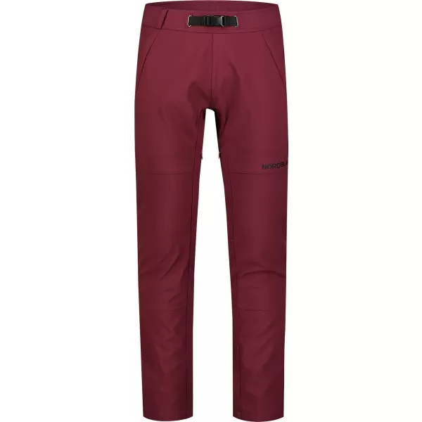  Férfi softshell nadrág NORDBLANC ENCAPSULATED NBFPM7731 BURGUNDIA 