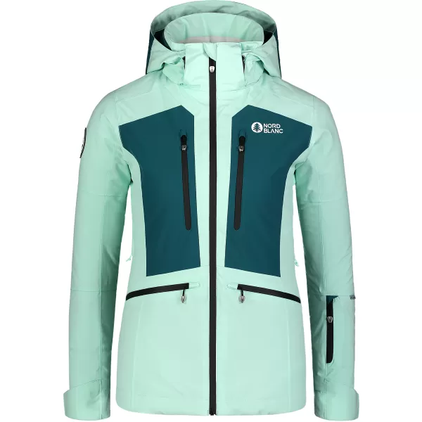  Női sídzseki NORDBLANC SNOW-SQUALL NBWJL7753 ZÖLD 