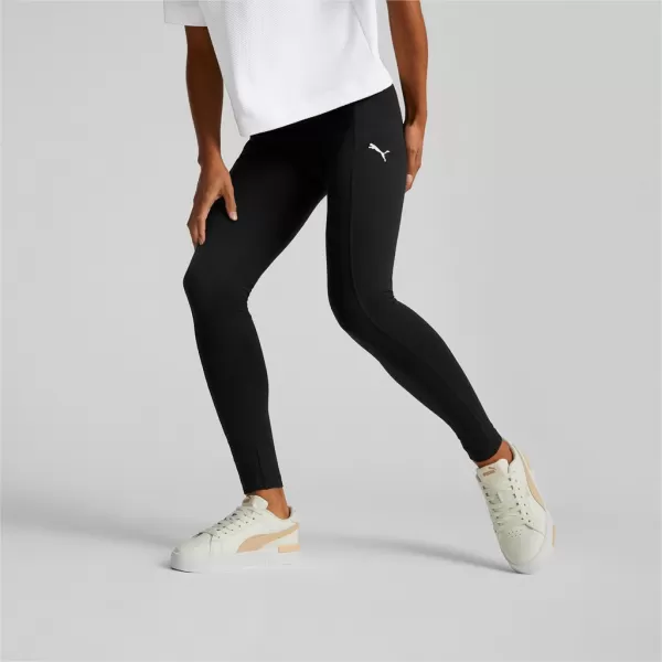  Női leggings PUMA HER HIGH-WAIST LEGGINGS 674230-01 FEKETE 
