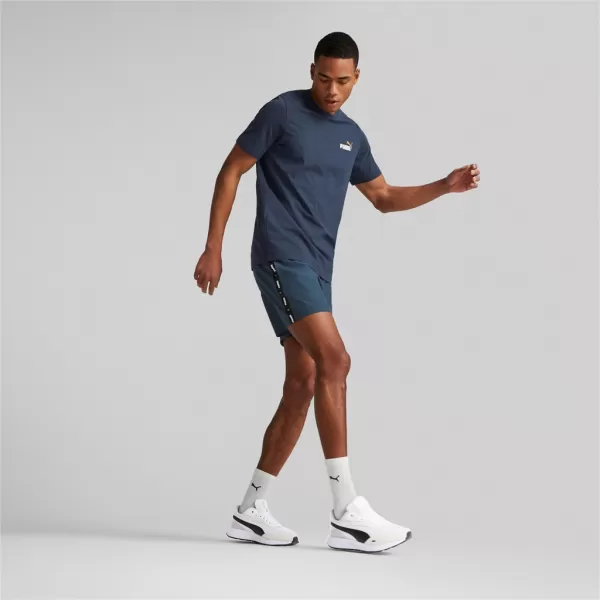  Férfi rövidnadrág PUMA ESS+ TAPE WOVEN SHORTS 849043-16 KÉK 