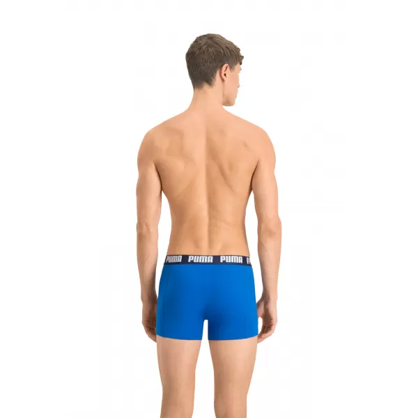  Férfi boxerek PUMA BASIC BOXER 2P 88886960 IGAZI KÉK 