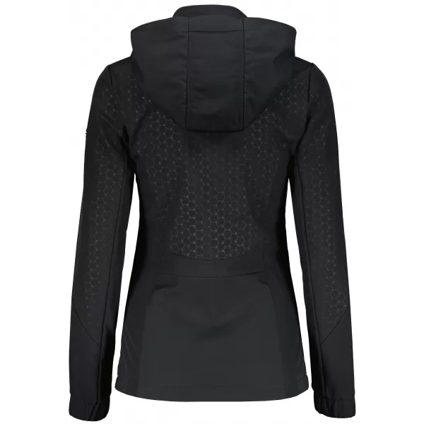  Női softshell kabát ALTISPORT ALLISON FEKETE 