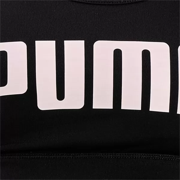  Női melltartó PUMA MID IMPACT 4KEEPS GRAPHIC BRA PM 520306-91 FEKETE 