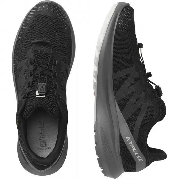  Férfi cipők SALOMON HYPULSE GORE-TEX L41595900 FEKETE/CSENDES ÁRNYÉK/HOLDSZIKLA 