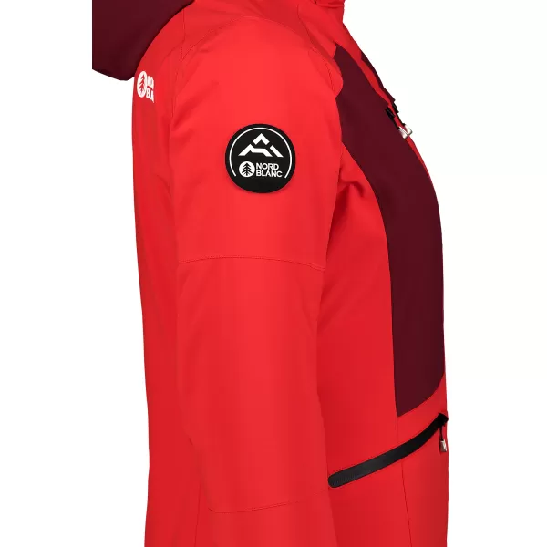  Női sídzseki NORDBLANC SNOW-SQUALL NBWJL7753 PIROS 