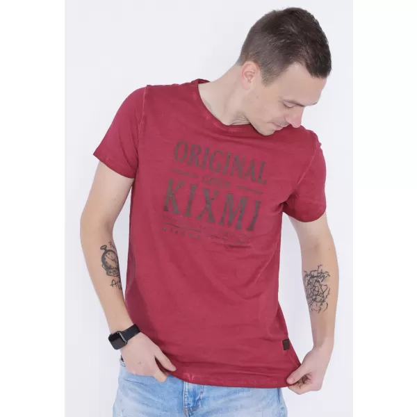  Férfi póló KIXMI PELTON BURGUNDIA 