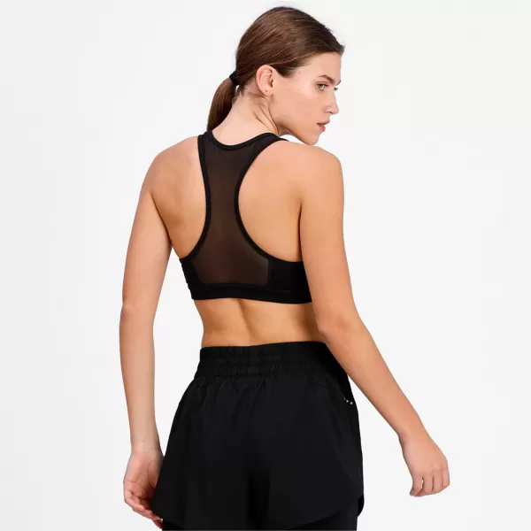  Női melltartó PUMA MID IMPACT 4KEEPS GRAPHIC BRA PM 520306-91 FEKETE 