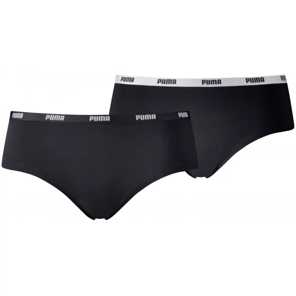  Női bugyi PUMA WOMEN HIPSTER 2P PACK 90785203 FEKETE 