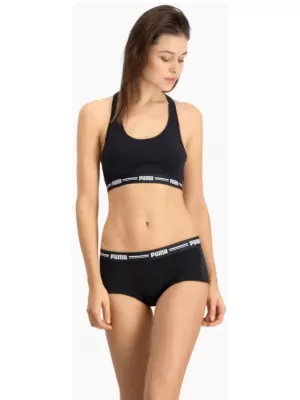 Női bugyi PUMA WOMEN MINI SHORT 2P PACK 90785303 FEKETE