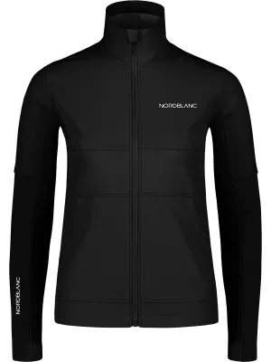 Női softshell kabát NORDBLANC FJORD NBSSL7657 FEKETE