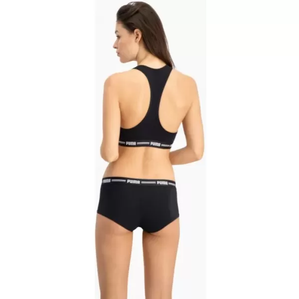  Női bugyi PUMA WOMEN MINI SHORT 2P PACK 90785303 FEKETE 