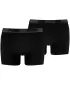 Férfi boxerek PUMA BASIC BOXER 2P 88886958 FEKETE/FEKETE