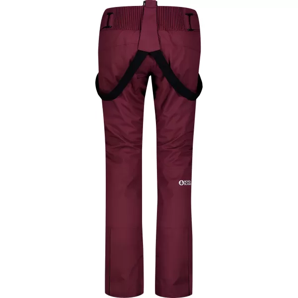  Női sínadrág NORDBLANC SNOWBALL NBWP7769 BURGUNDIA 