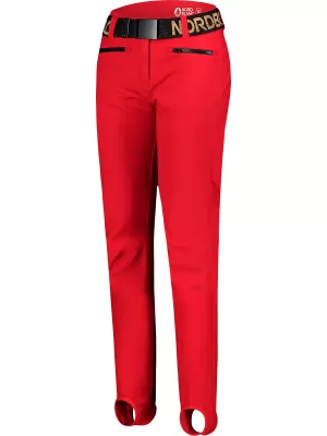 Női softshell sínadrág NORDBLANC FULLCOVER NBWPL7729 PIROS