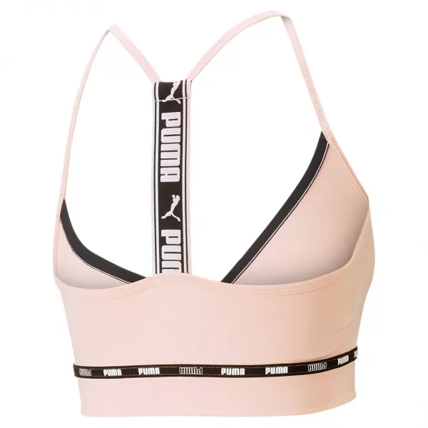  Női melltartó PUMA LOW IMPACT STRONG STRAPPY BRA 522225-66 RÓZSASZÍN 