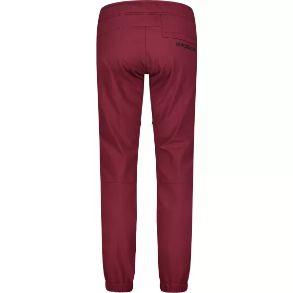  Női softshell nadrág NORDBLANC ELSA NBFPL7733 BURGUNDIA 