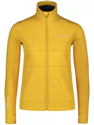 Női softshell kabát NORDBLANC FJORD NBSSL7657 SÁRGA