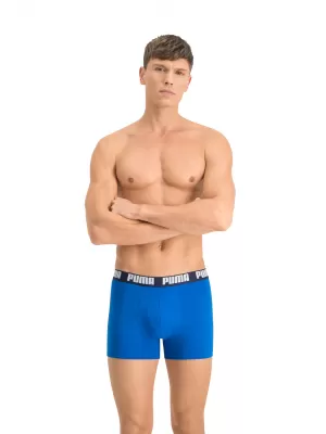 Férfi boxerek PUMA BASIC BOXER 2P 88886960 IGAZI KÉK