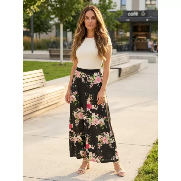  Női szoknya KIXMI PANSY FEKETE 