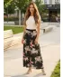 Női szoknya KIXMI PANSY FEKETE