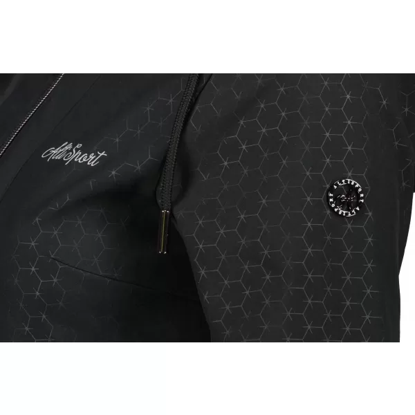  Női softshell kabát ALTISPORT ALLISON FEKETE 