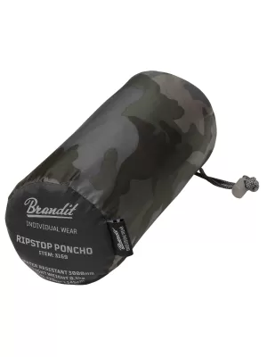 Poncho esőkabát BRANDIT RIPSTOP BD3169 SÖTÉT ÁLCÁZÁS
