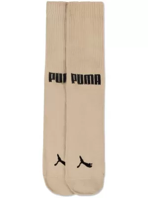 Férfi zokni PUMA MEN FRONT LOGO CREW 2P 938010-03 BÉZS