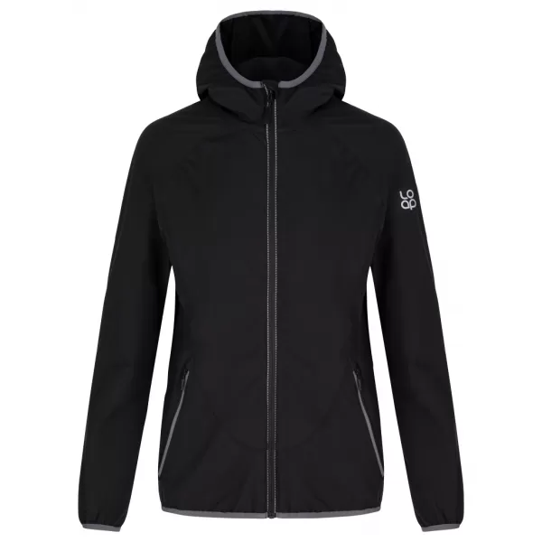  Női softshell kabát LOAP URLANA SFW2305 FEKETE 