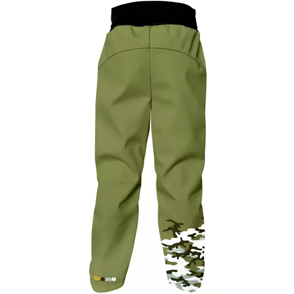  Hőszigetelt softshell gyereknadrág WAMU MASKÁČ KHAKI 