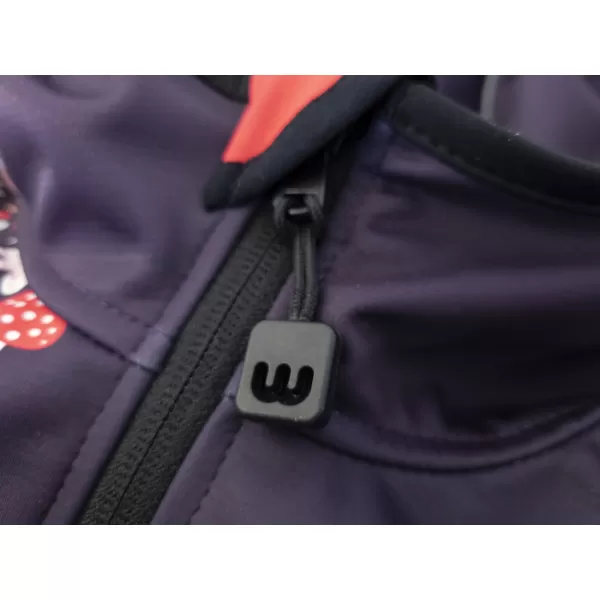  Gyerek hőszigetelt softshell kabát WAMU SOVA LILA 