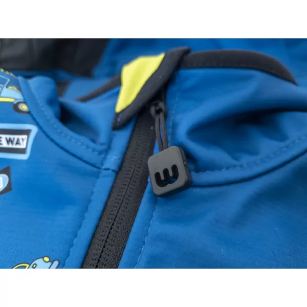  Baby Softshell kabát szigetelt WAMU BAGR KÉK 