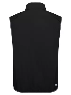 Férfi softshell mellény LOAP URYLON SFM2305 FEKETE/SZÜRKE