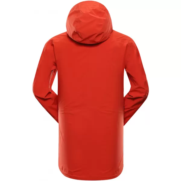  Kabát ALPINE PRO CORT MJCA592 FEKETE/PIROS 