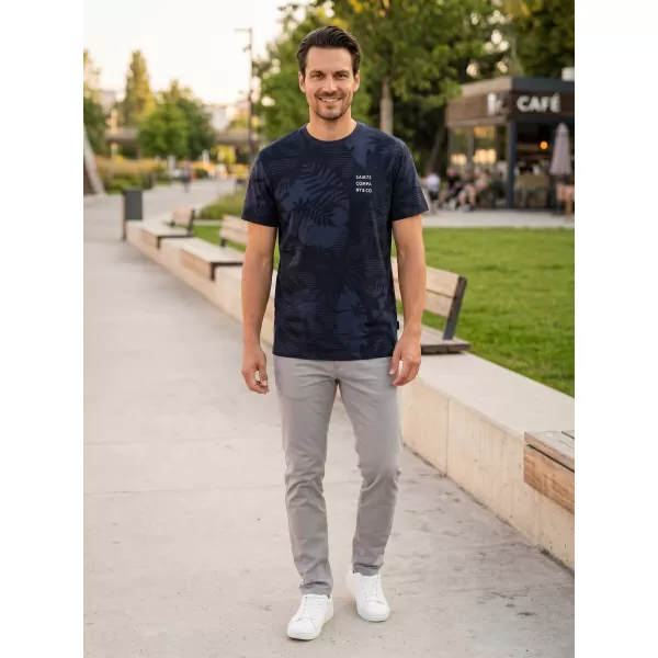  Férfi póló SAM 73 SCULPTOR MT 823 SÖTÉTKÉK 