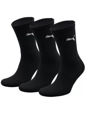 Zokni PUMA CREW SOCK 3P 88035501 FEKETE