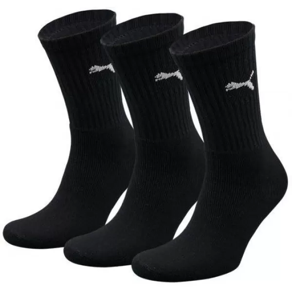  Zokni PUMA CREW SOCK 3P 88035501 FEKETE 