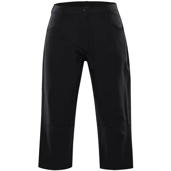  Női 3/4 nadrág ALPINE PRO WEDERA LPAA637 FEKETE 