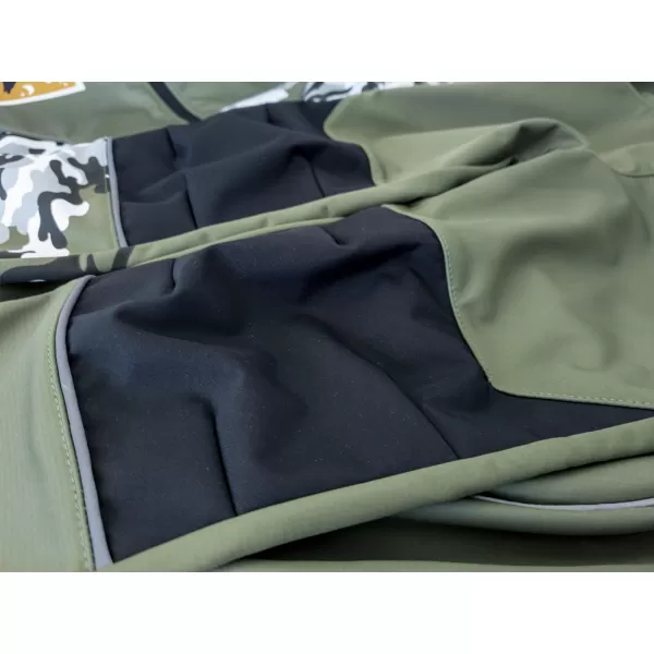  Hőszigetelt softshell gyereknadrág WAMU MASKÁČ KHAKI 