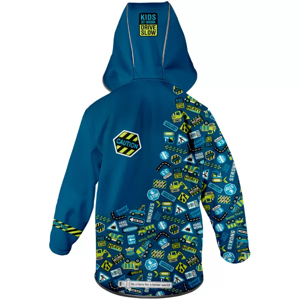  Baby Softshell kabát szigetelt WAMU BAGR KÉK 