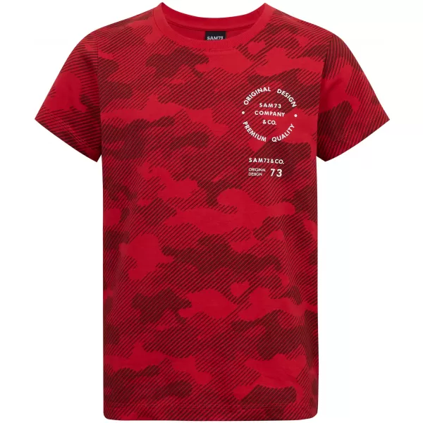  T -póló SAM 73 HYDRUS KT 512 PIROS 