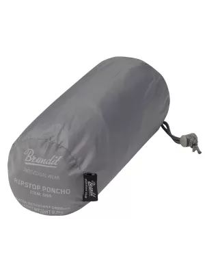 Poncsó esőkabát BRANDIT RIPSTOP BD3169 ANTHRACITE Brandit1