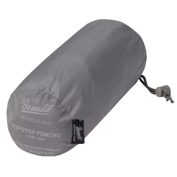  Poncsó esőkabát BRANDIT RIPSTOP BD3169 ANTHRACITE Brandit1 
